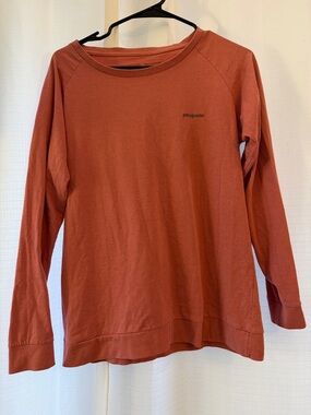 Womens Patagonia Pink Long Sleeve Shirt Small